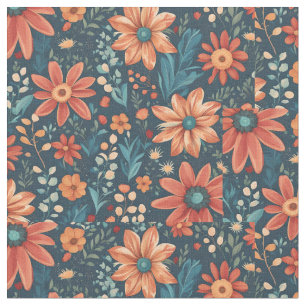 Beautiful Floral Inspiration  Fabric