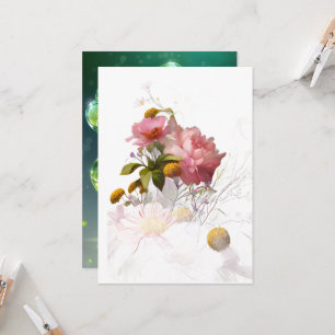 Beautiful Floral Invitation
