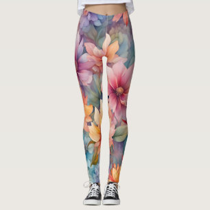 Beautiful Floral Leggings