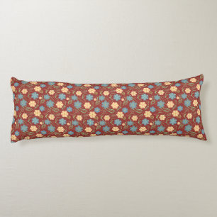 Beautiful floral modern pattern - red body cushion