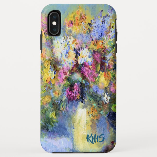 Beautiful Floral Painting Cell Phone Case (Back)