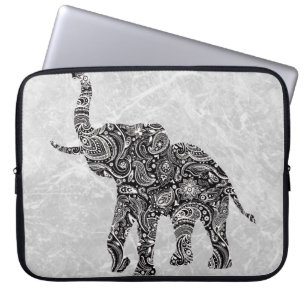 Beautiful Floral Paisley Laptop Sleeve