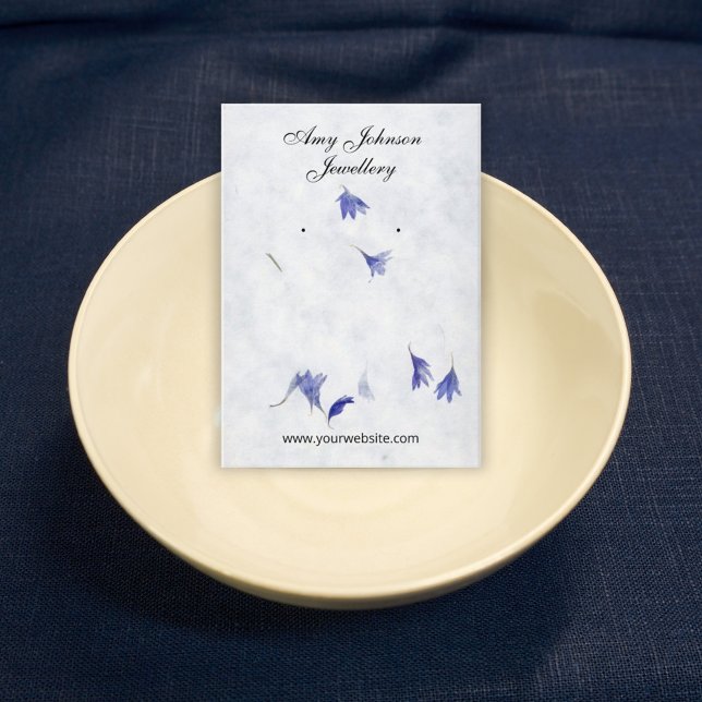 Beautiful Floral Paper Earrings Display Cards (Creator Uploaded)