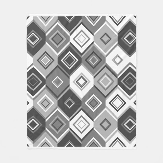 Beautiful Floral Pattern Design  Fleece Blanket (Front)