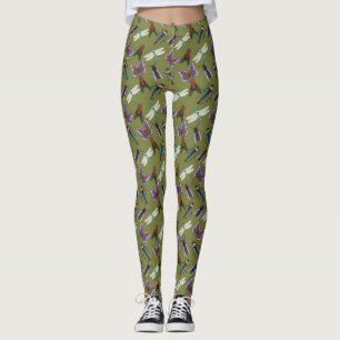Beautiful Floral Pattern Leggings