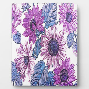 Beautiful Floral Pattern Plaque