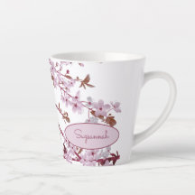 Beautiful Floral Pink Cherry Blossoms Custom
