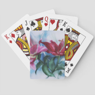 Beautiful Floral Playing Cards
