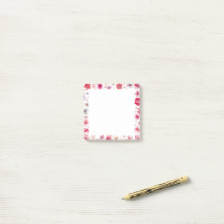 Beautiful Floral Post-It Notes