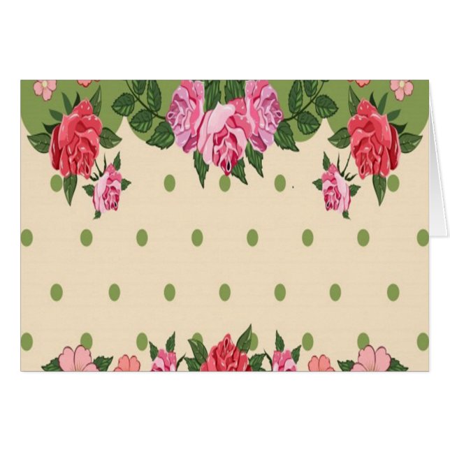 Beautiful Floral Pttern (Front Horizontal)