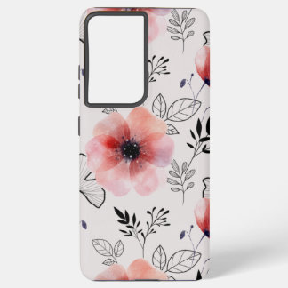Beautiful floral  samsung galaxy case