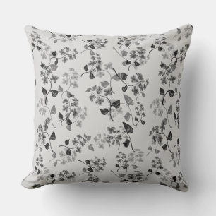 Beautiful floral seamless pattern forget-me-not bl cushion