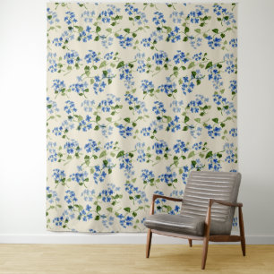 Beautiful floral seamless pattern tapestry