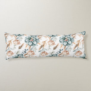 Beautiful floral seamless pattern with vintage body cushion