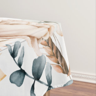 Beautiful floral seamless pattern with vintage  tablecloth