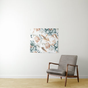Beautiful floral seamless pattern with vintage  tapestry