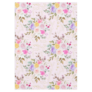 Beautiful Floral Tablecloth