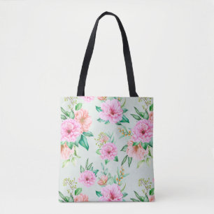 Beautiful Floral Tote Bag