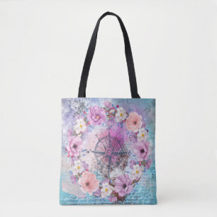 Beautiful Floral Tote Bag