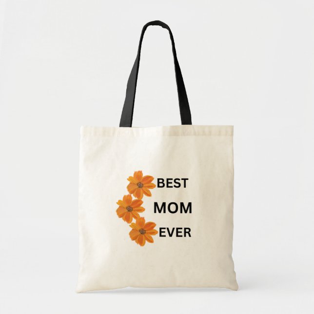Beautiful Floral Tote bag for Mum (Front)