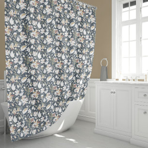 Beautiful Floral Watercolor Shower Curtain