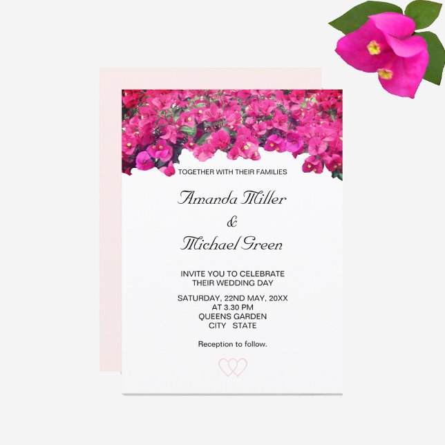 Beautiful Floral Wedding Invitation (Creator Uploaded)