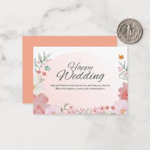 Beautiful Floral Wedding Invitation Template