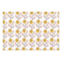Beautiful Floral wrapping paper