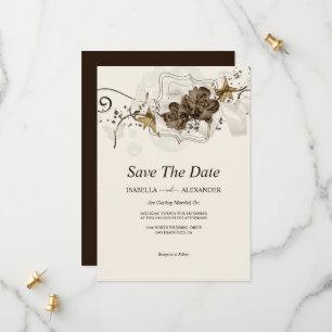 Beautiful Flower Arrangements Save The Date