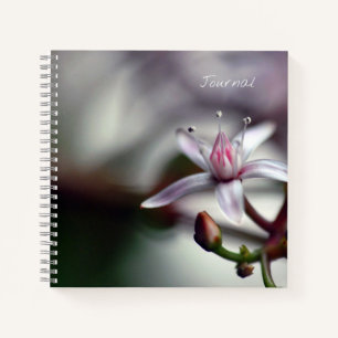 Beautiful Flower Design Spiral Notebook