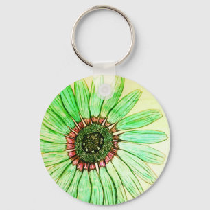 Beautiful Flower Key Ring