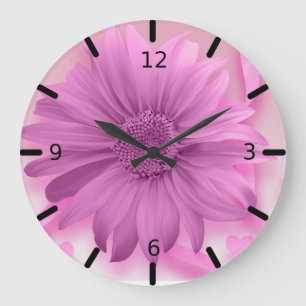 Beautiful Flower - Large Clock