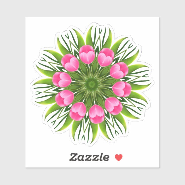 Beautiful Flower Mandala Design-79358 (Sheet)