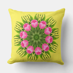 Beautiful Flower Mandala Design-79358 Cushion