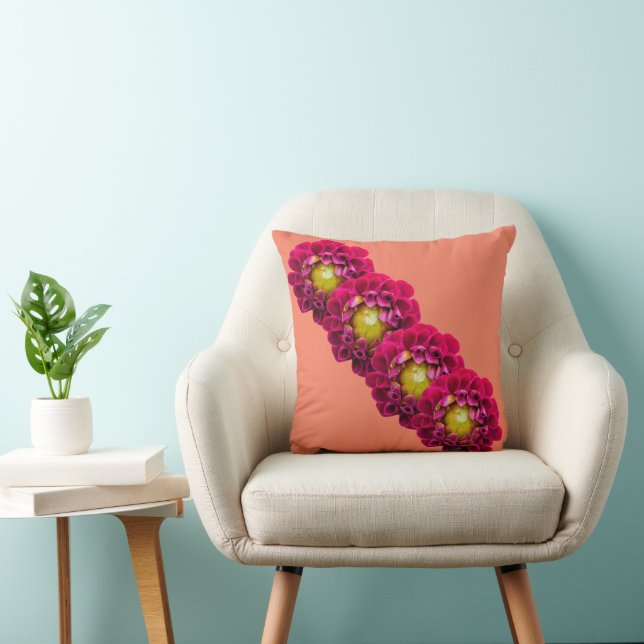 Beautiful Flower Pattern Cushion (Chair)