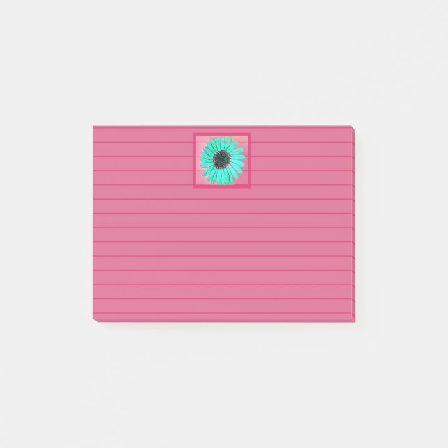 Beautiful Flower Post-it Notes (Front)