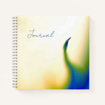 Beautiful Flower Print Spiral Notebook