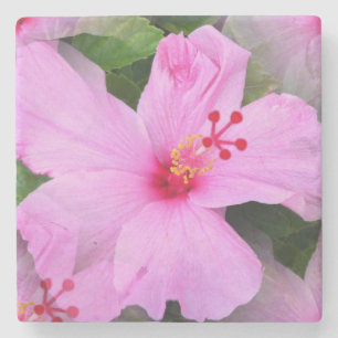 Beautiful Flower Stone Coaster