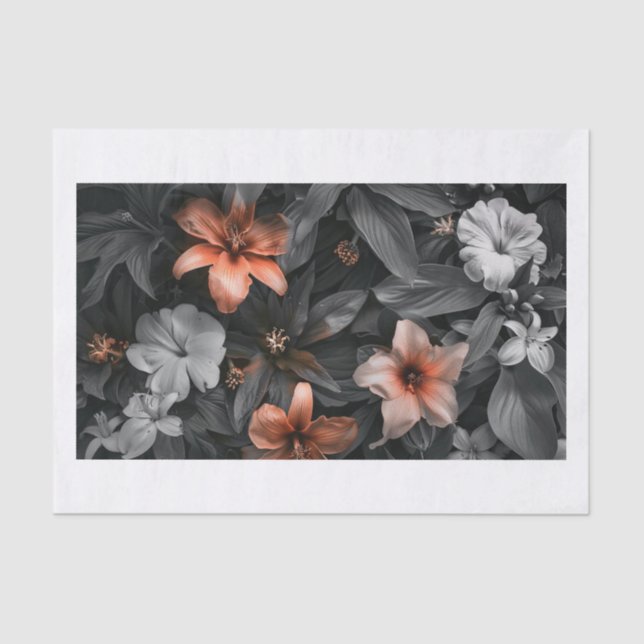 Beautiful Flowers10 Tissue Paper (Front)