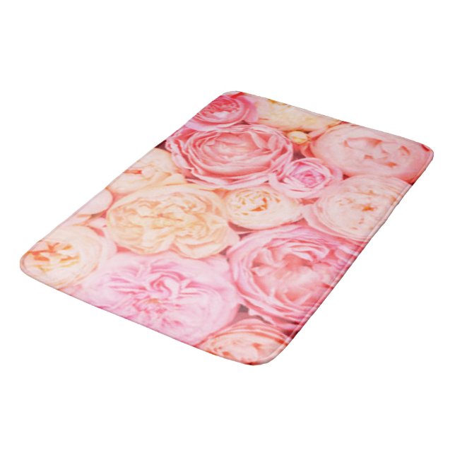 Beautiful Flowers  Bath Mat (Angled)