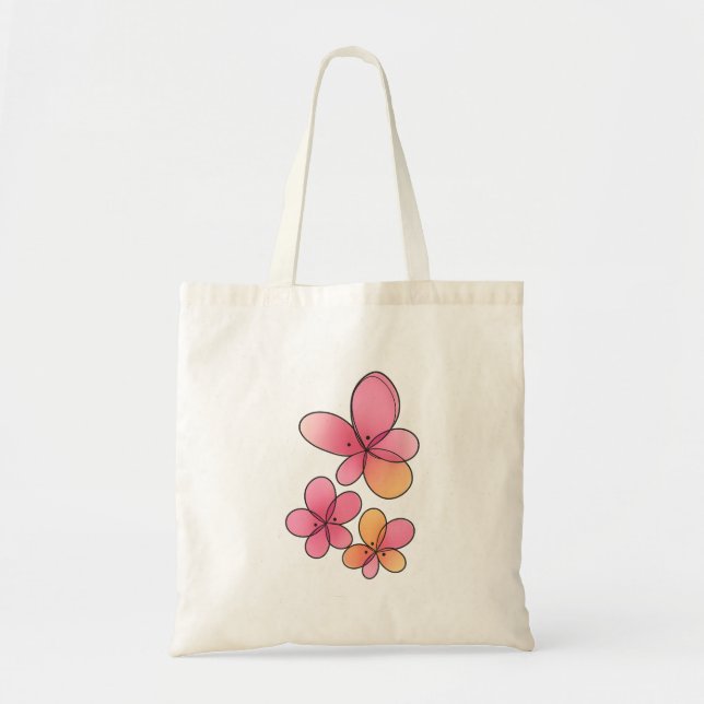 beautiful flowers - eco-friendly bag (Front)