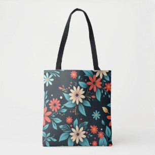 Beautiful Flowers Floral Pattern-48965 Tote Bag