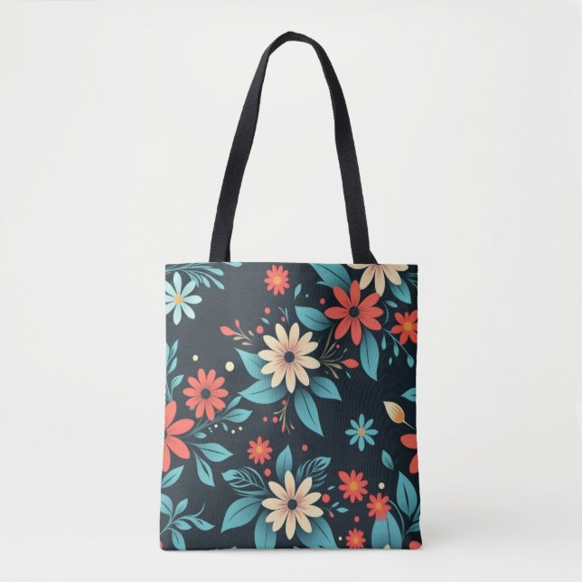 Beautiful Flowers Floral Pattern-48965 Tote Bag (Front)