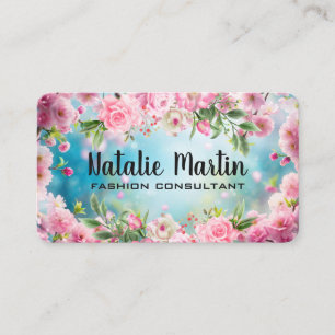 Beautiful Flowers in Bloom Business Card