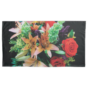 Beautiful Flowers Throw Pillow Pillowcase