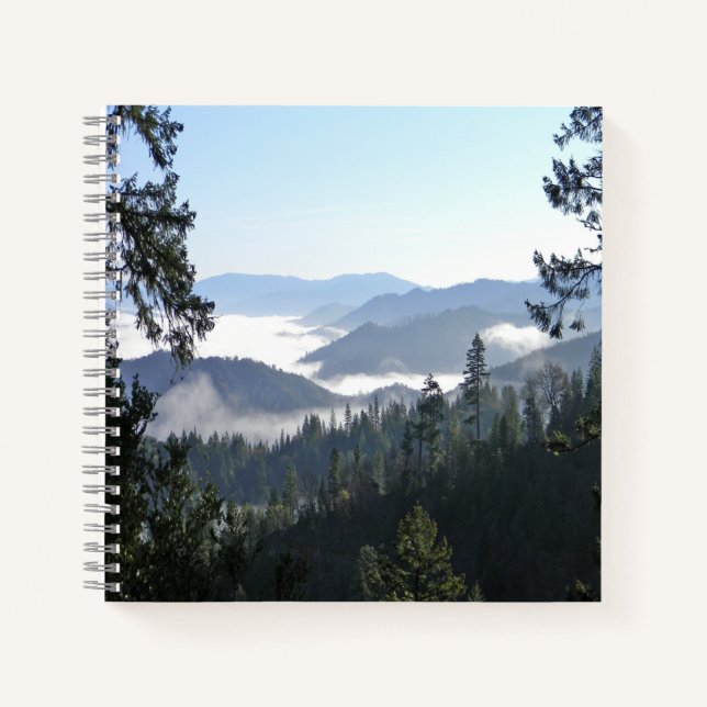 Beautiful foggy Spring morning....... Notebook (Front)