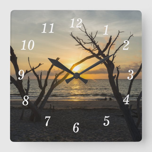 Beautiful Folly Morning Wall Clock (Front)