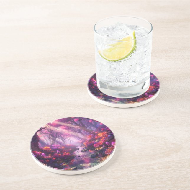 Beautiful Forest Coasters (Side)