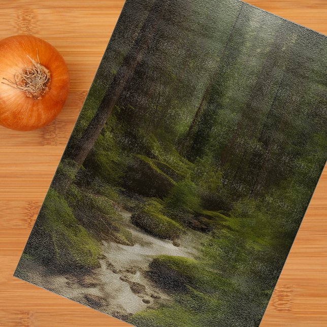  Beautiful Forest Scene  Cutting Board (Creator Uploaded)