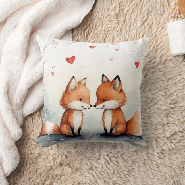 beautiful fox cushion (Blanket)